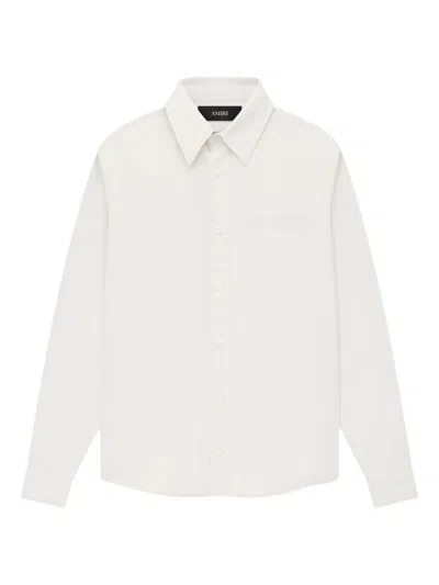 Amiri Pocket Long-sleeve Shirt In White