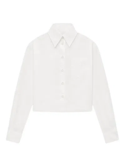Amiri Pocket Poplin Shirt In Red
