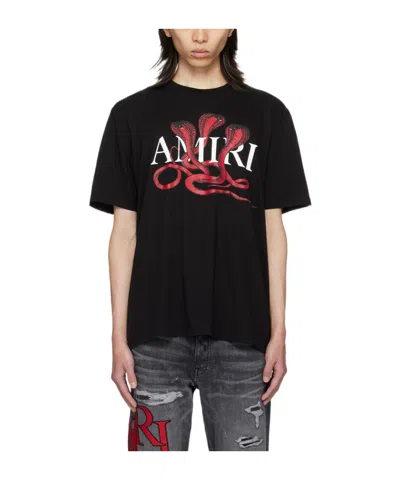 Amiri Poison Short Sleeved T-shirt In Black