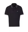 Amiri Tipped Collar Polo Shirt