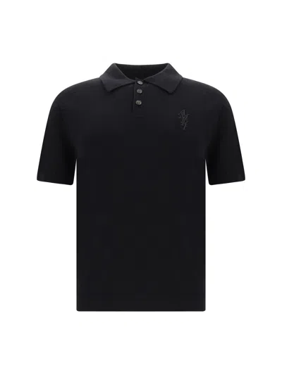 Amiri Polo Shirt In Black