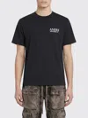 Amiri Black Bones Stacked T-shirt In Black