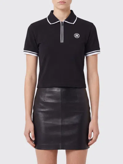 Amiri Polo Shirt Woman In Black