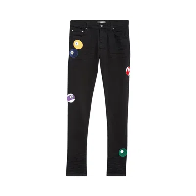 Pre-owned Amiri Pool Ball Skinny Jean 'black' | Men's Size 40