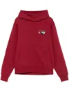 Amiri Pool Cue Hoodie In Red