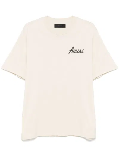 Amiri T Shirts And Polos In Neutral