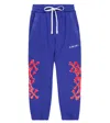 Amiri Little Kid's & Kid's Bones Graphic Sweatpants In Blue