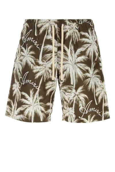 Amiri Printed Polyester Swimming Shorts
