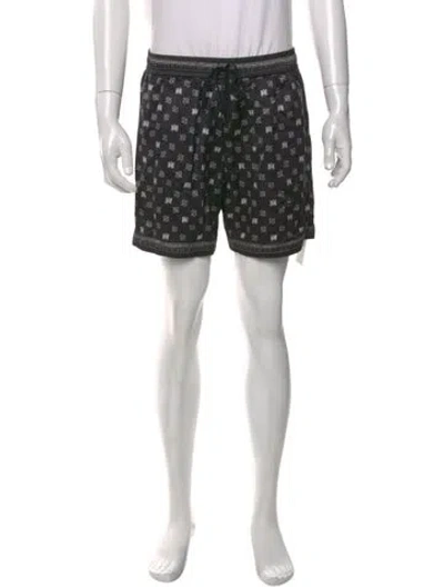 Pre-owned Amiri Printed Shorts In White