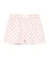 Amiri Ma Logo-print Shorts In White