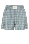 Amiri Printed Silk Shorts
