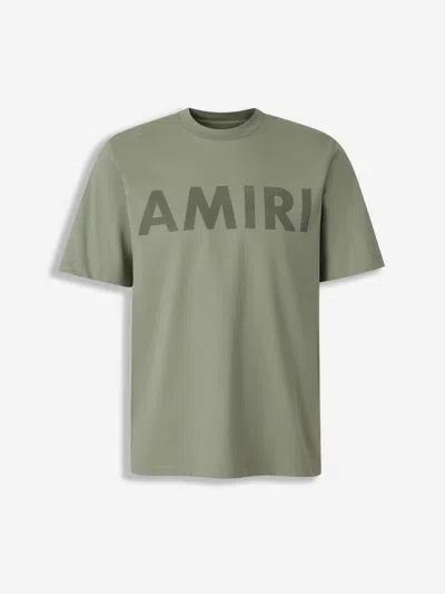 Amiri Stencil T-shirt In Green