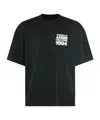 Amiri Mens Black 1994 Logo-print Skate Cotton-jersey T-shirt In Black