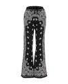 Amiri Black Bandana Lounge Pants In Black