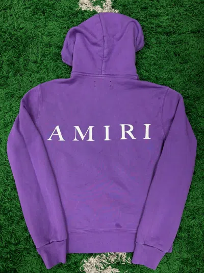 Pre-owned Amiri Purple Hoodie Medium