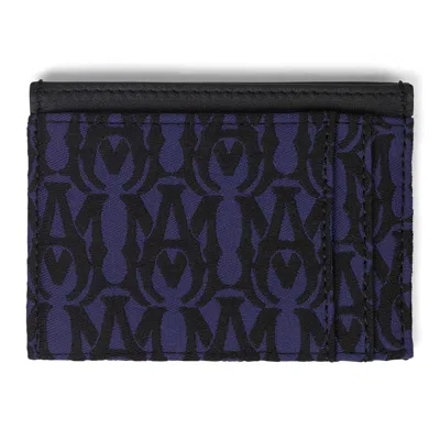Amiri Purple Ma Jacquard Cardholder In Multi