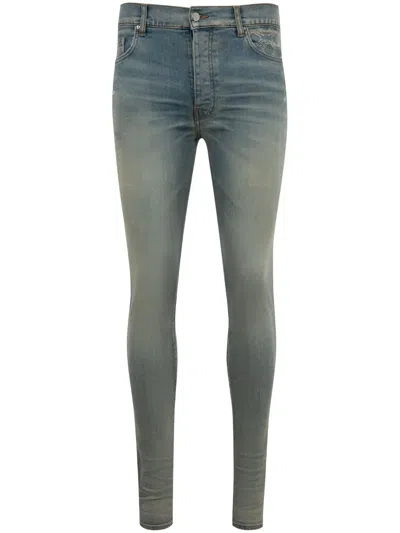 Amiri Quad Jeans In Blue