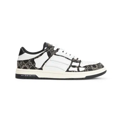 Amiri Quad Skeleton Sneakers Men In Black