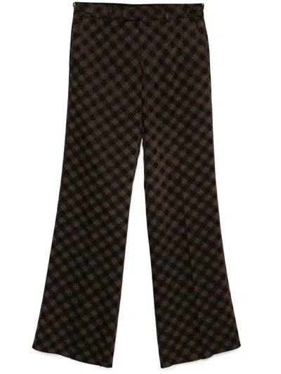 Amiri Quad Trousers In Brown