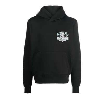 Pre-owned Amiri Records Wolf Hoodie 'black' | Men's Size Xxl