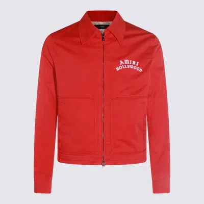 AMIRI RED CASUAL JACKET