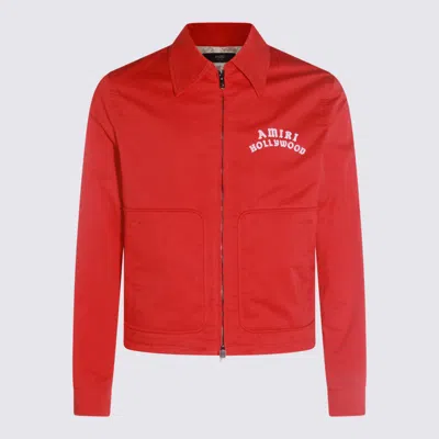 AMIRI AMIRI RED CASUAL JACKET