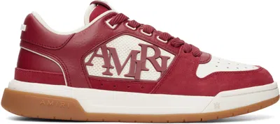 Amiri Red Classic Low Sneakers