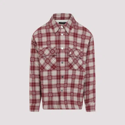 AMIRI RED INSULATED SHIRT
