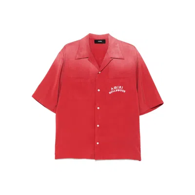 AMIRI AMIRI RED SHIRTS MEN