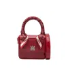 Amiri Ribbon-decorated Handbag In Red