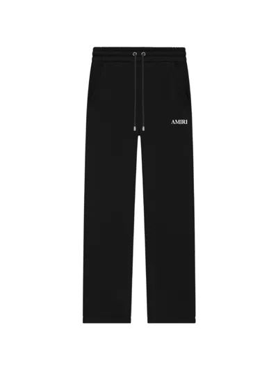 Amiri Mens Black Relaxed Pull-on Cotton Sweat Jogging Bottoms