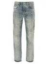 Amiri Released Hem Jeans In Blue