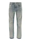 Amiri Released Hem Jeans In Azul