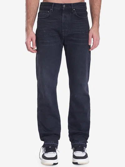 Amiri Released Hem Jeans In Black