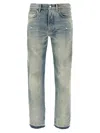 Amiri Released Hem Jeans In Blue