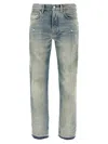 Amiri Released Hem Jeans In Blue