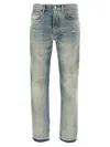 Amiri Released Hem Jeans In Blue