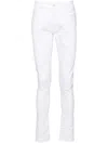 AMIRI RELEASED HEM SKINNY JEANS