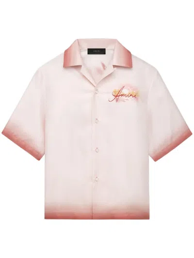 Amiri Resort Club Shirt In Orange