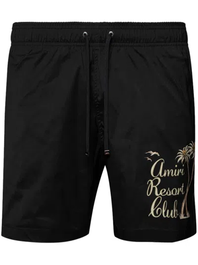 AMIRI RESORT CLUB SWIM SHORTS