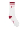 Amiri Rib Knitted Socks In White