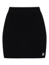 Amiri Ma Mini Skirt Knit Rib