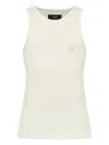 Amiri Off-white Ma Tonal Tank Top In Neutral