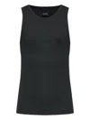 Amiri Sleeveless Vest In Black