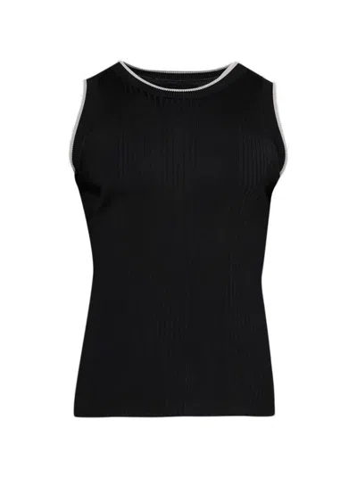 Amiri Ribbed Tank Top Black