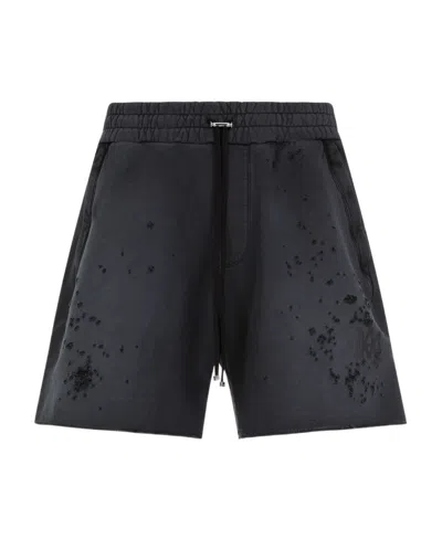 Amiri Rope Shorts In Black