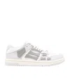 Amiri Skel Colorblock Low-top Sneakers In White