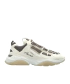 Amiri White & Gray Bone Runner Sneakers In White