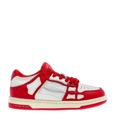 Amiri Round-head Sneakers In Red