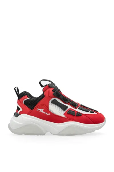 Amiri Round-head Sneakers In Red